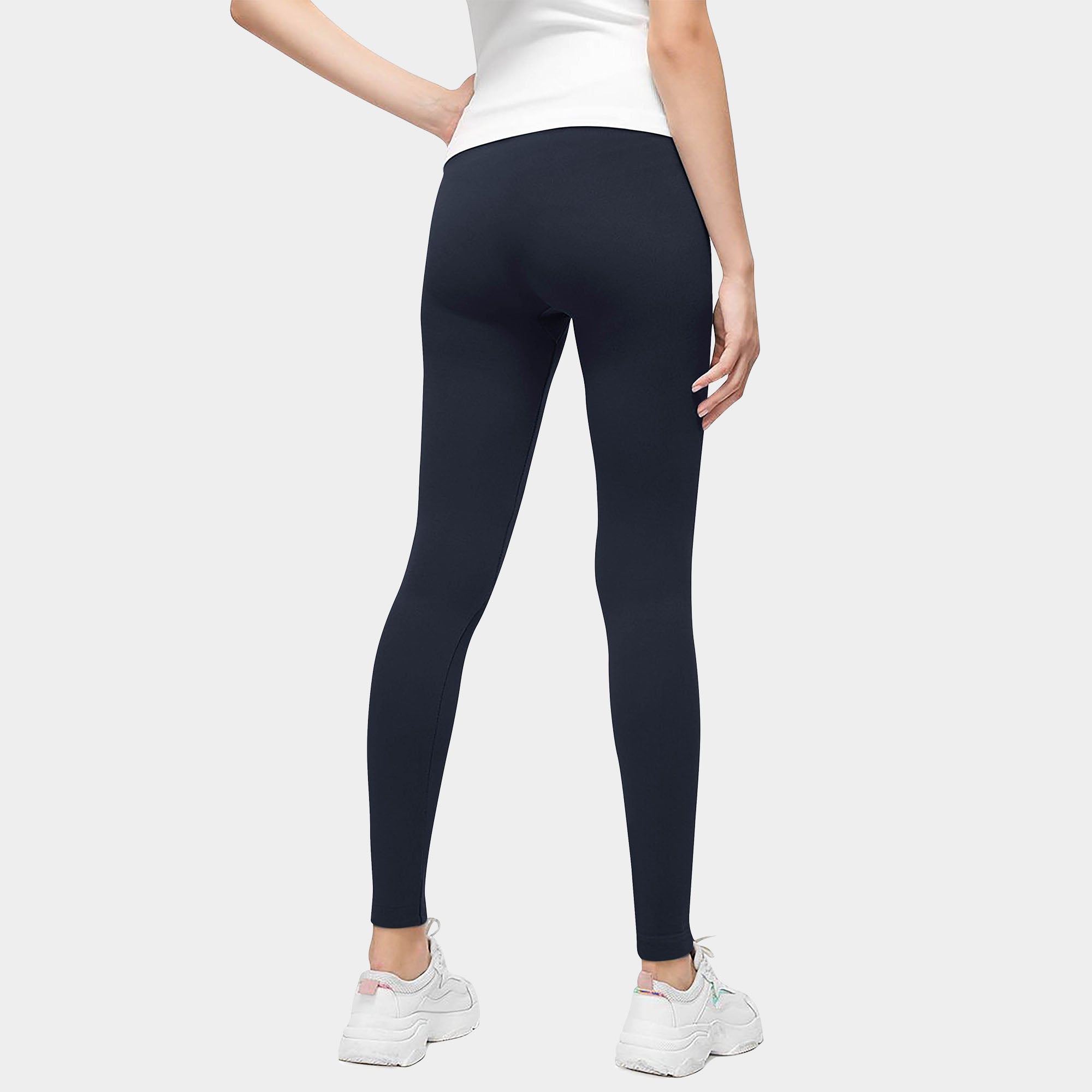 high_waist_inner_soft_lined_waistband_lightweight_yoga_thermal_cozy_comfortable_fashionable_pants_leggins_leggings_spanx_leather_ballet_pilates_polainas_de_las_mujeres_workout_compression_wrinkle_resistant_treggings_best_sexy_jegging_women_girl_girls_womens_spandex_running_winter_squat_thick_cheap_anti_cellulite_pants_sweatpant_sweatpants_ladies_Navy