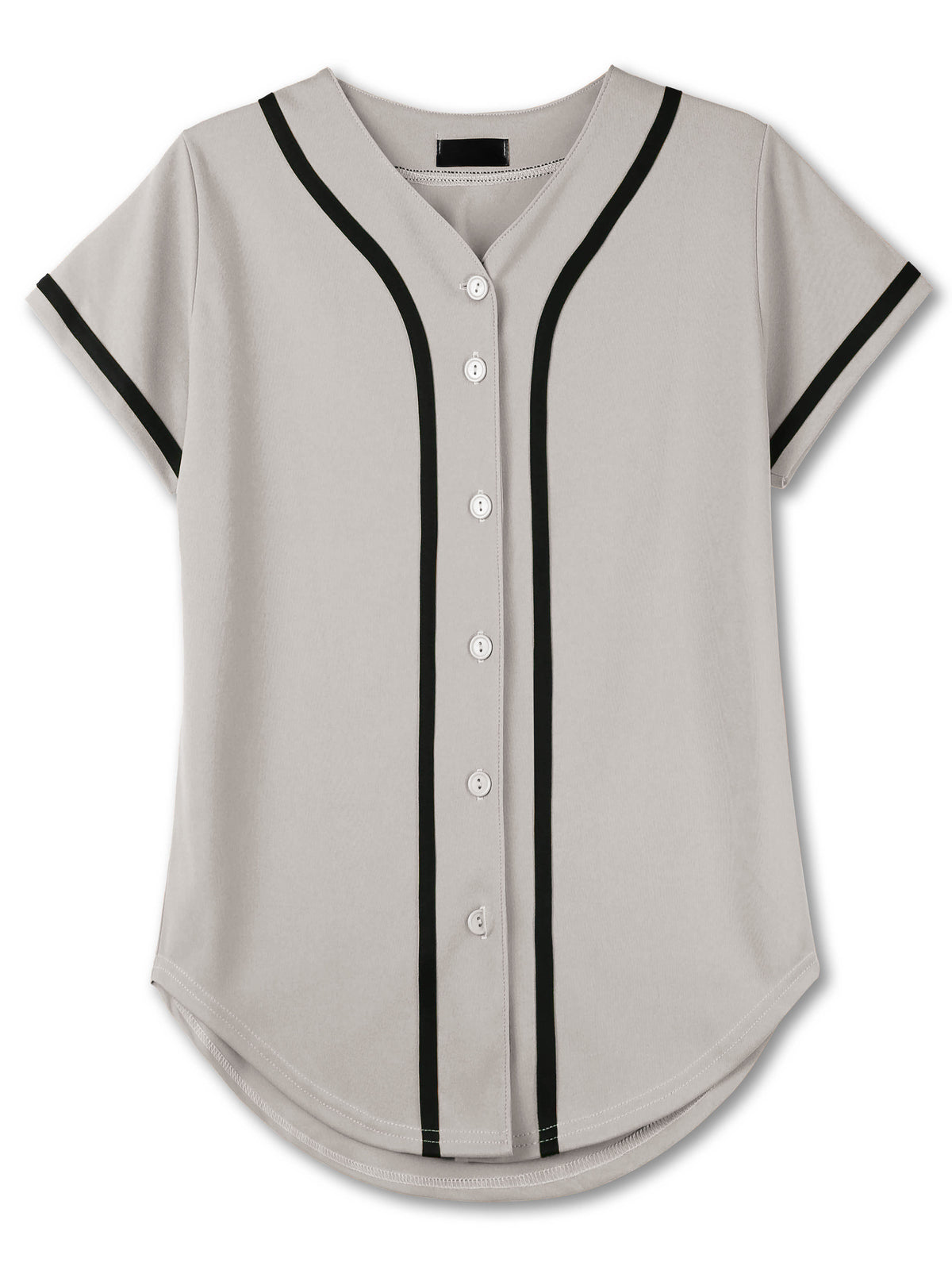 Women’s Baseball Striped Button Down Jersey in Women's Baseball Striped Button Down Jersey - Hat and Beyond - Hat and Beyond baseball jersey