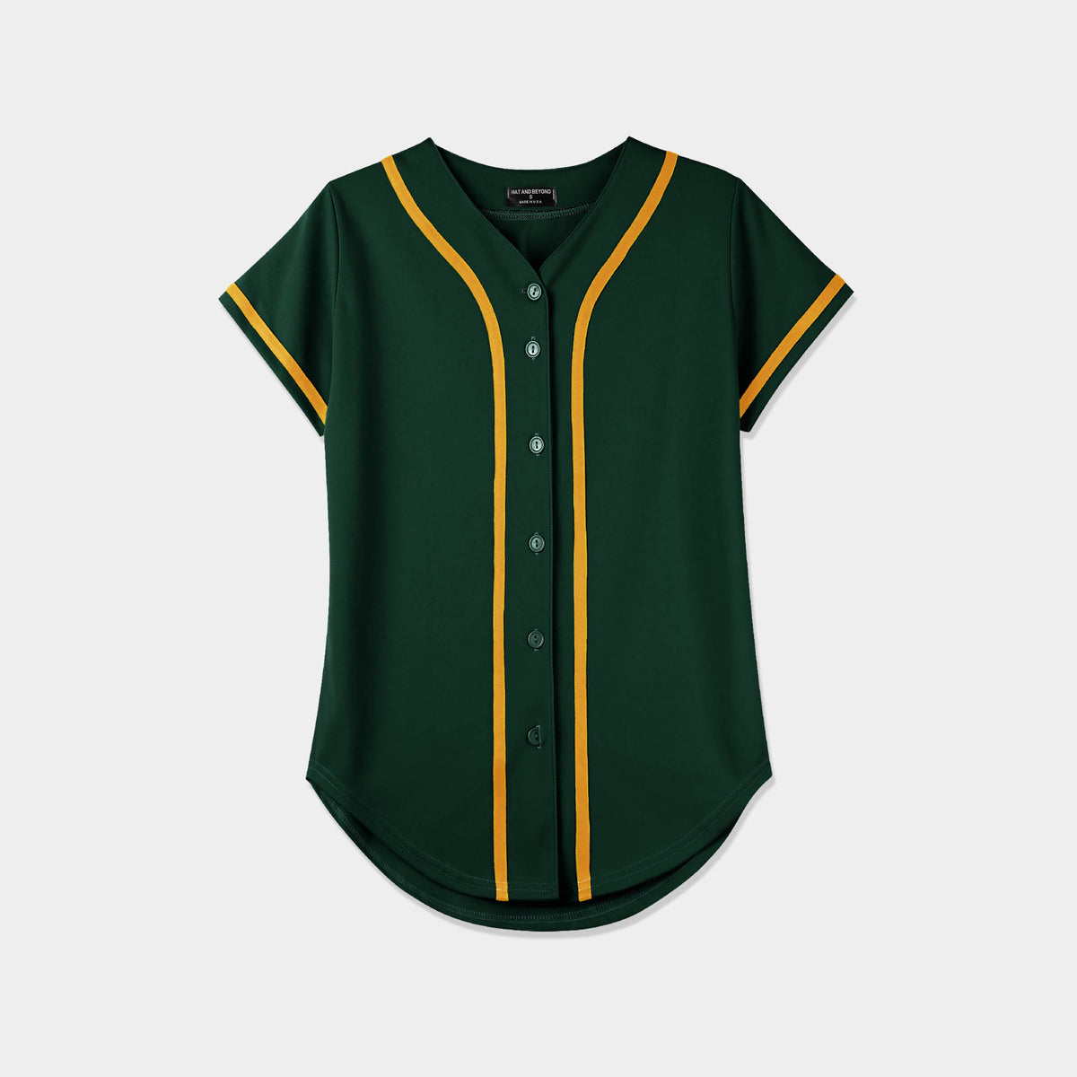 Women’s Baseball Striped Button Down Jersey in mlb shops_baseball jersey_mlb store_mlb jerseys_cheap baseball jerseys_cheap mlb jerseys_baseball jersey shirts_black baseball jersey