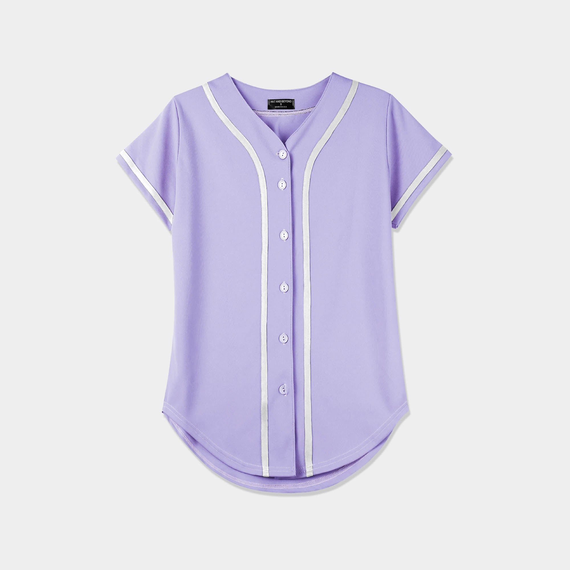 Tops, 3 For 15 Los Rockies Purple Baseball Button Down Jersey