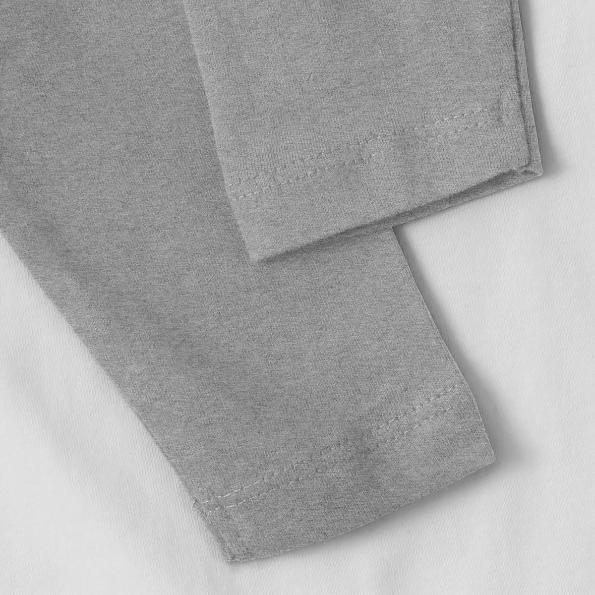 Kids’ Raglan 3/4 Sleeve Baseball Tee Shirt Toddler Youth Juniors in White/Heather Gray - Hat and Beyond baseball jersey