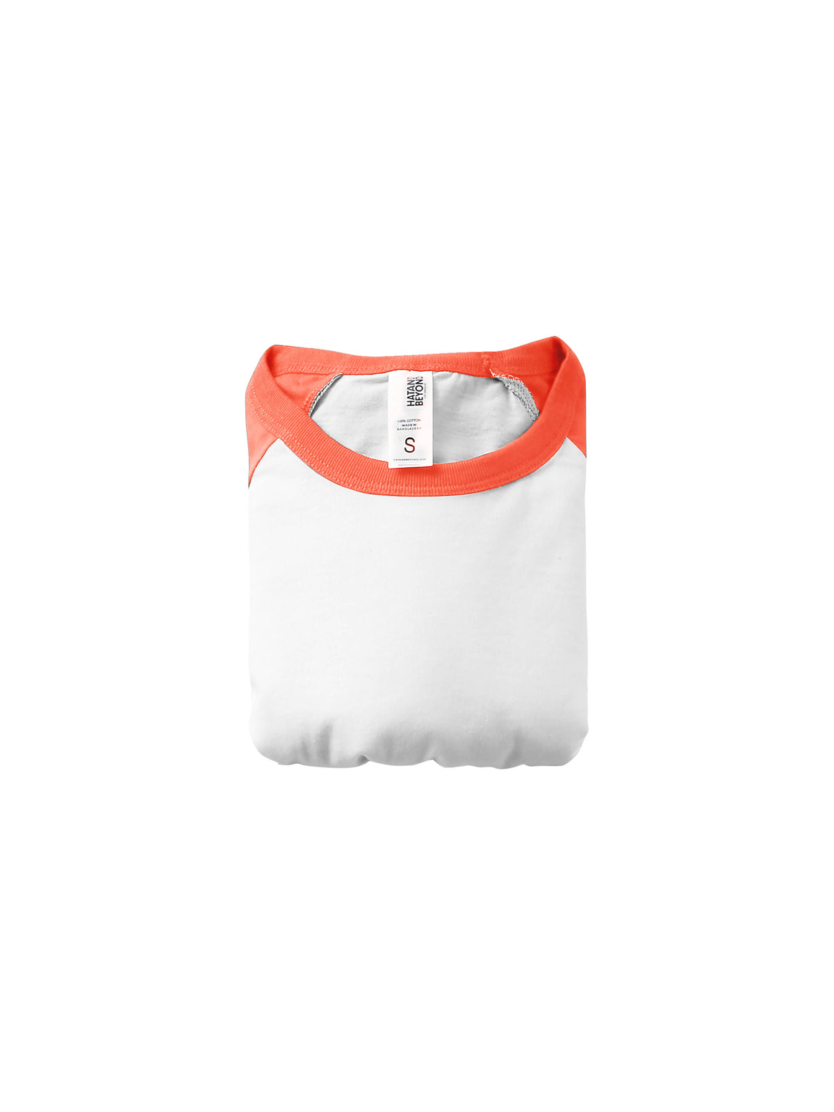 Kids’ Raglan 3/4 Sleeve Baseball Tee Shirt Toddler Youth Juniors in White/Coral - Hat and Beyond baseball jersey