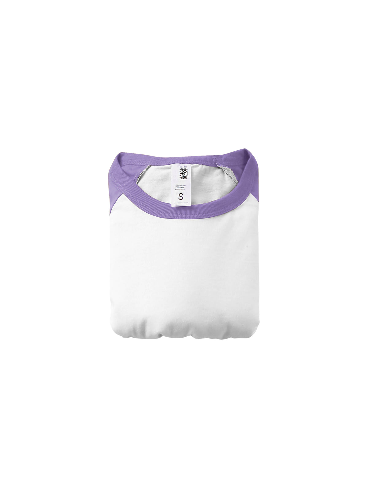 Kids’ Raglan 3/4 Sleeve Baseball Tee Shirt Toddler Youth Juniors in White/Purple Kale - Hat and Beyond baseball jersey