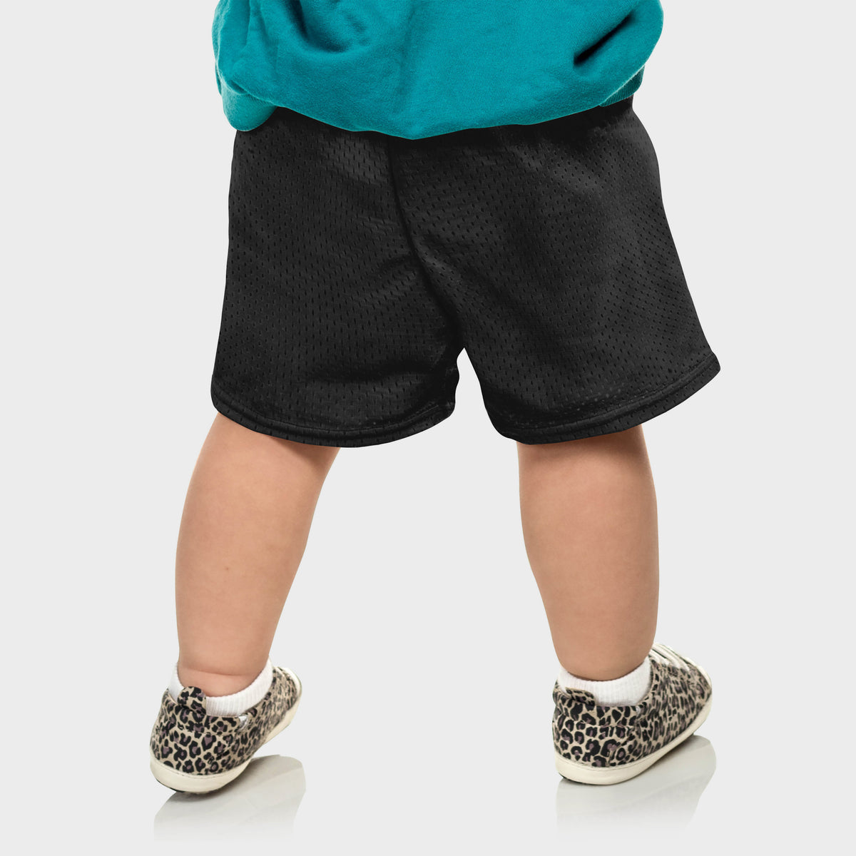 Kids’ Kids’' Mesh Shorts in champion mesh shorts_mesh biker shorts_mesh shorts mens_mesh basketball shorts_mesh bike shorts_mesh gym shorts_mesh gym shorts_Black - Hat and Beyond c
