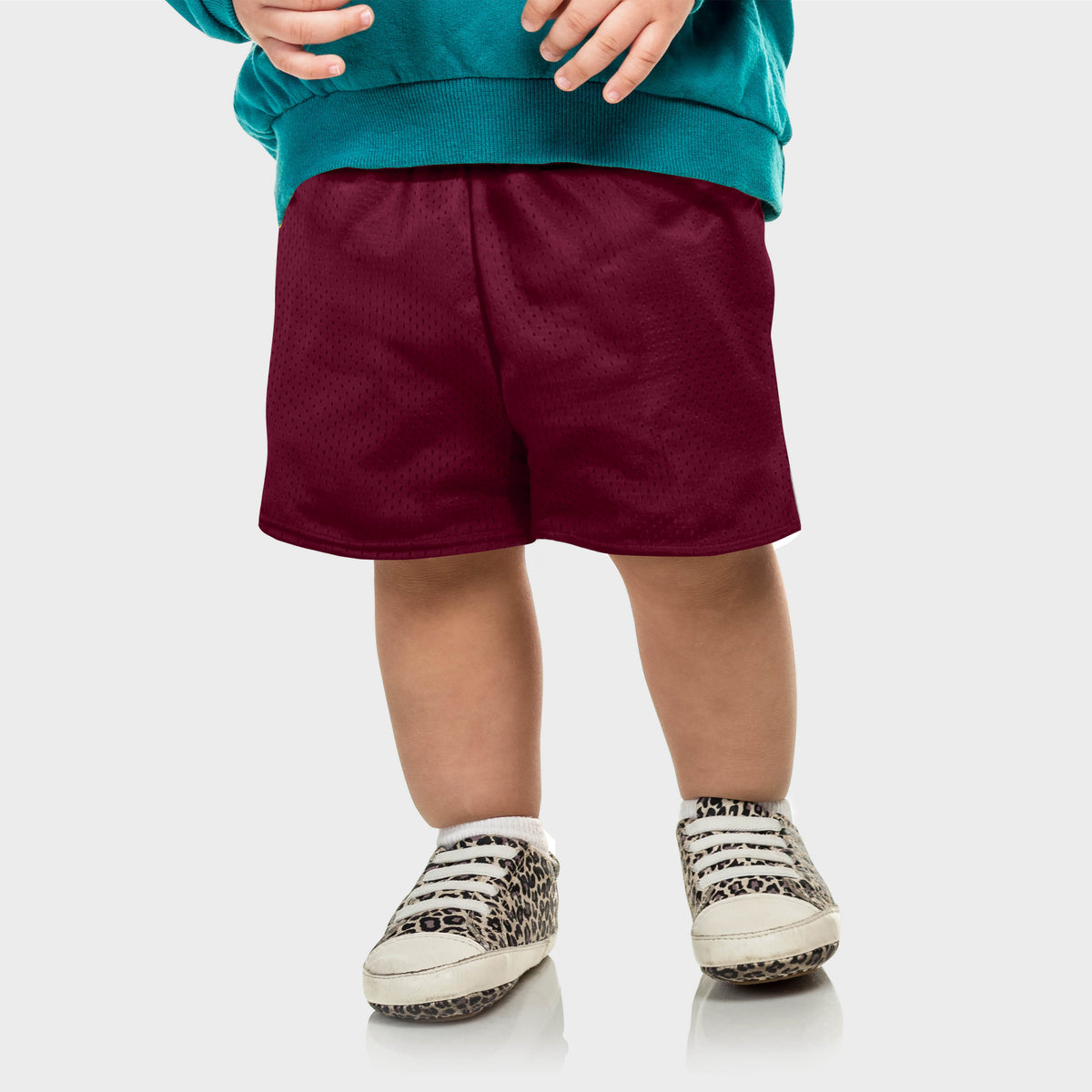 Kids’ Kids’' Mesh Shorts in champion mesh shorts_mesh biker shorts_mesh shorts mens_mesh basketball shorts_mesh bike shorts_mesh gym shorts_mesh gym shorts_Burgundy - Hat and Beyon