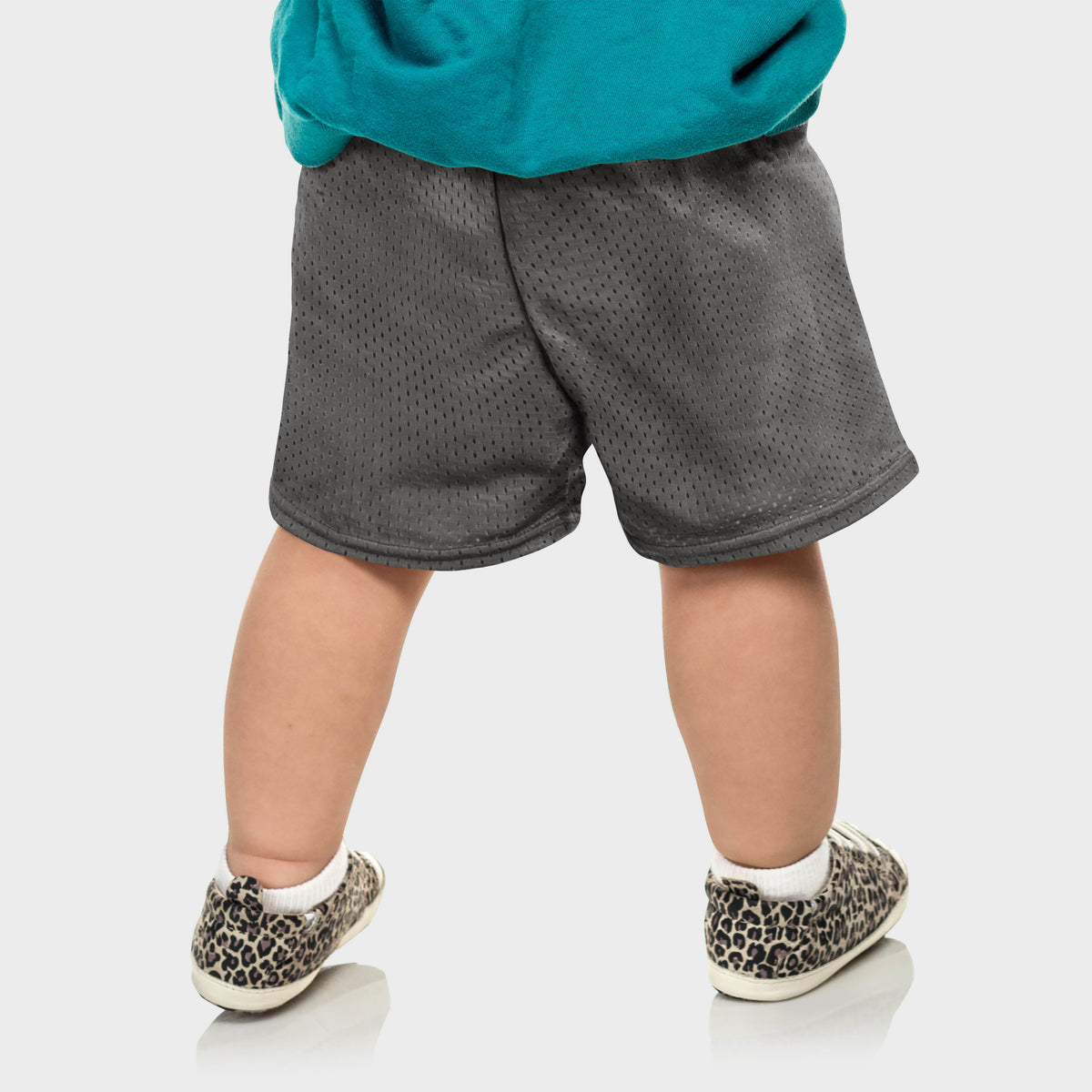 Kids’ Kids’' Mesh Shorts in champion mesh shorts_mesh biker shorts_mesh shorts mens_mesh basketball shorts_mesh bike shorts_mesh gym shorts_mesh gym shorts_Charcoal - Hat and Beyon