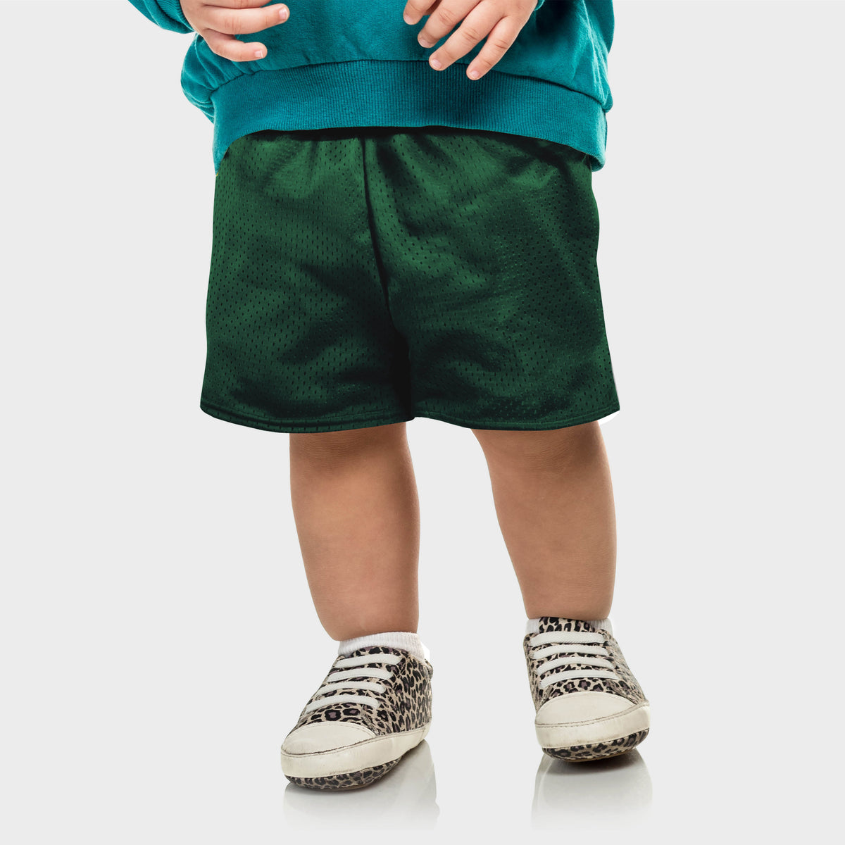 Kids’ Kids’' Mesh Shorts in champion mesh shorts_mesh biker shorts_mesh shorts mens_mesh basketball shorts_mesh bike shorts_mesh gym shorts_mesh gym shorts_Green - Hat and Beyond c
