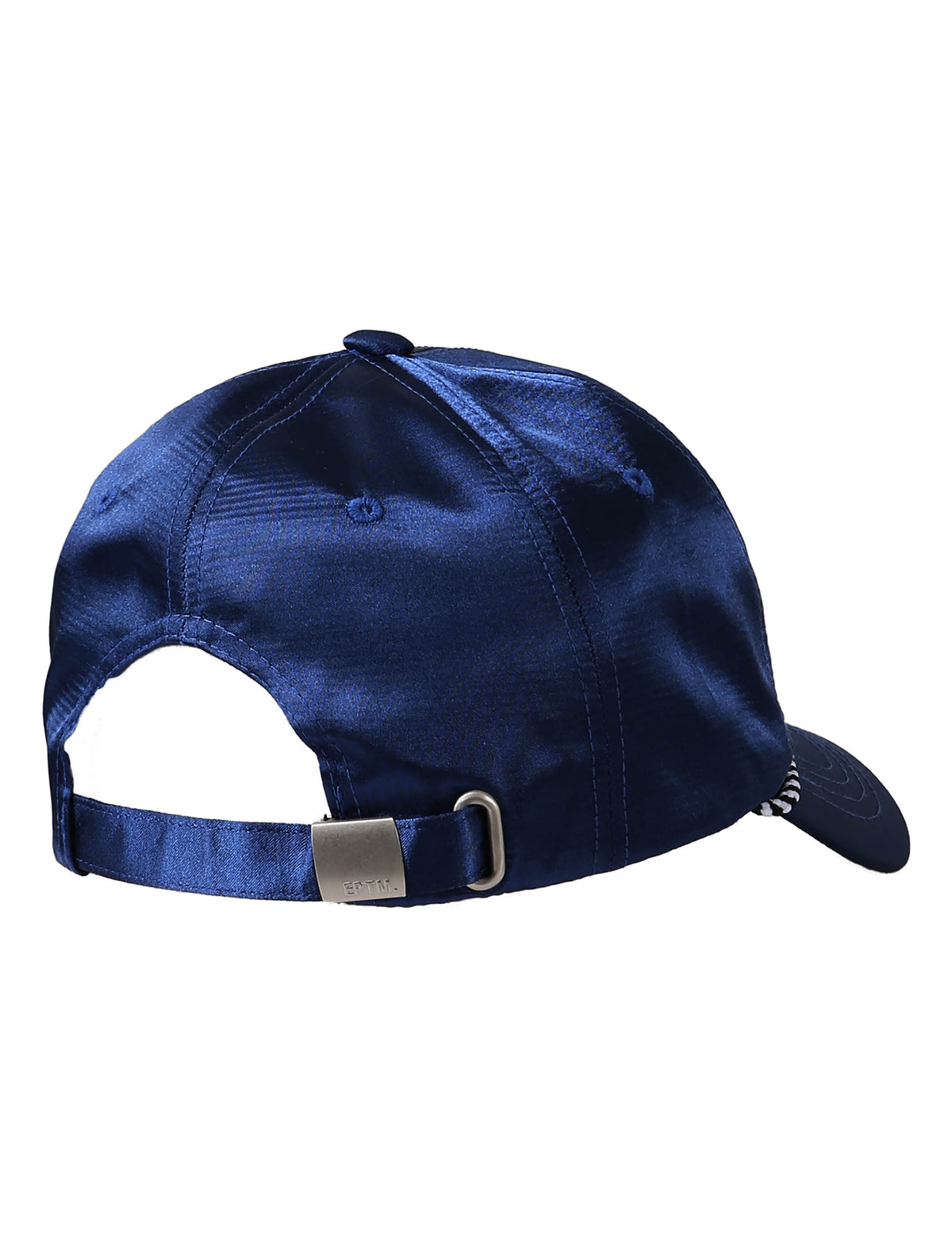 Unisex Satin Stripe Baseball Cap in 7fc006_Blue - Hat and Beyond blank apparel