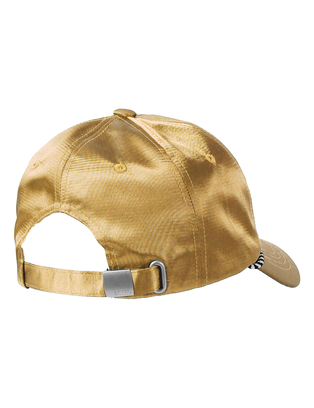 Unisex Satin Stripe Baseball Cap in 7fc006_Gold - Hat and Beyond blank apparel