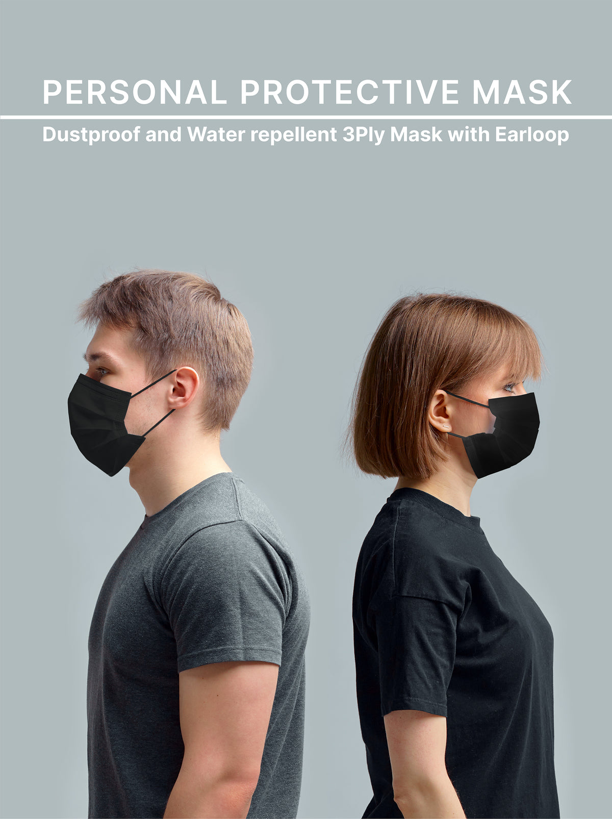 Unisex Black Surgical Masks in kn95_kn95 mask_kn95 respirator_kn95 certification_white mask_white face mask_white surgical mask_face mask_medical face mask_antiviral face mask_n95 