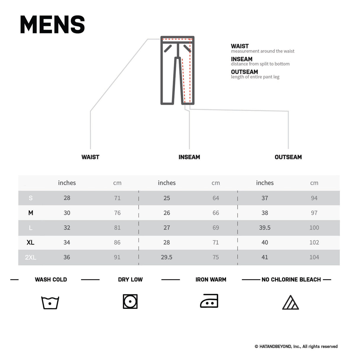 Men’s Modern Joggers in sweatpants fashion_fashion joggers_jogging pants fashion_stylish sweatpants mens_stylish joggers mens_mens fashion joggers_trendy joggers_Size Chart - Hat a
