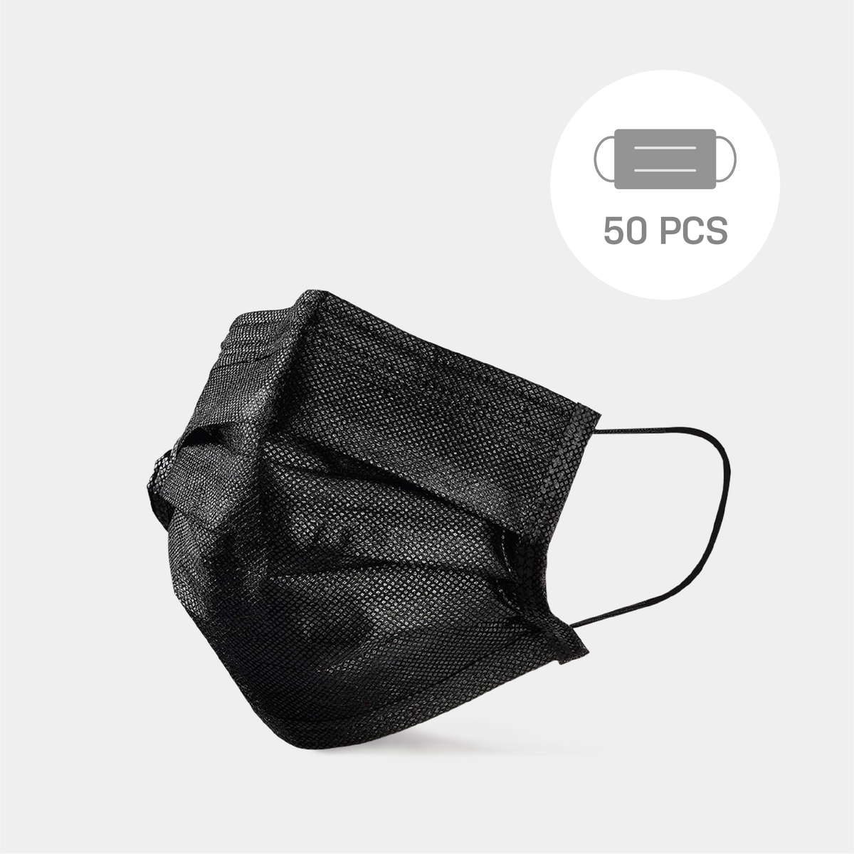 Black Disposable Surgical Masks 3-Ply – Bulk Disposable Face Masks | Hat and Beyond
